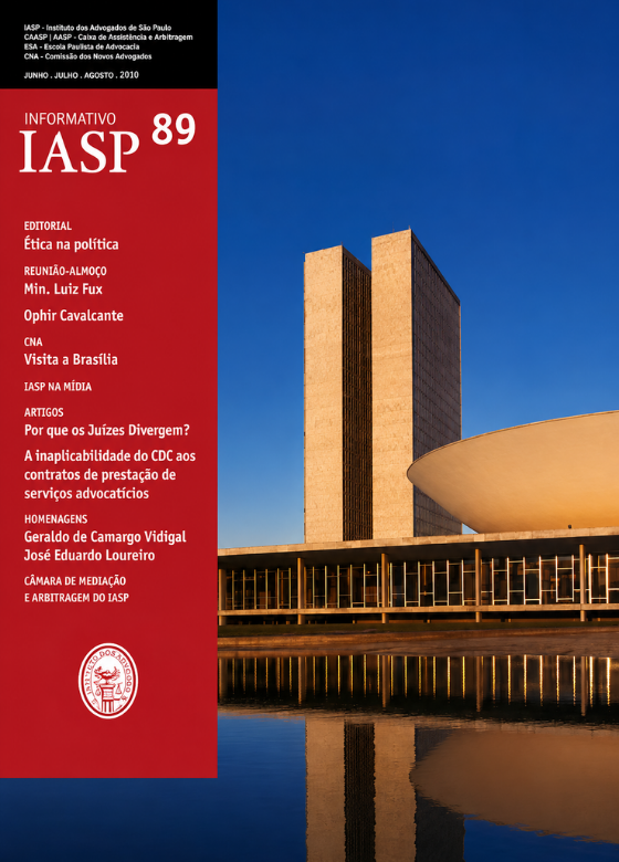 Capa - Juros Compensatórios Bancários - Informativo IASP — nº 89